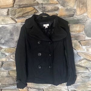 Black Pea Coat
